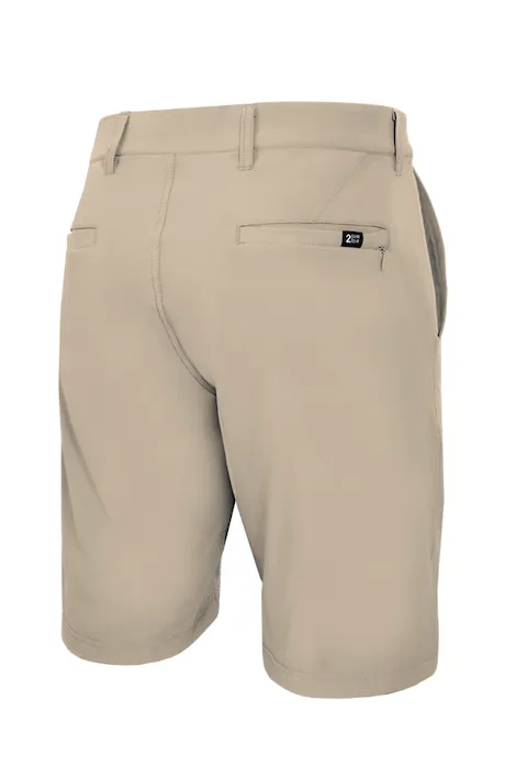 2UNDR THE BODHI HYBRID SHORT KHAKI