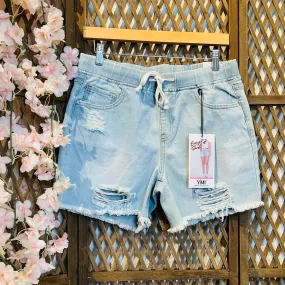 5" inseam- Andrea's Favorite Shorts: Light Wash