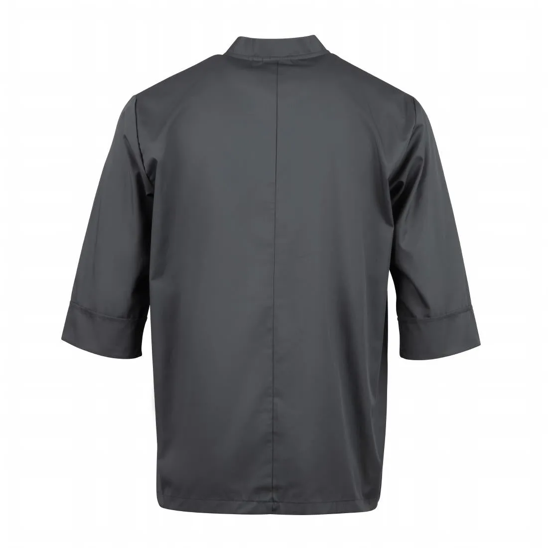 A934-M Chef Works Unisex Chefs Jacket Grey M