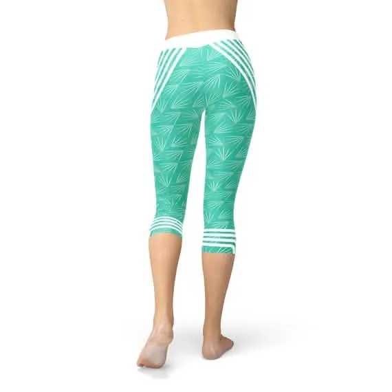 Aqua Energy Performance Capri Leggings