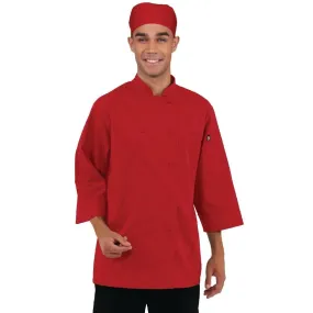 B106-XXL Chef Works Unisex Jacket Red