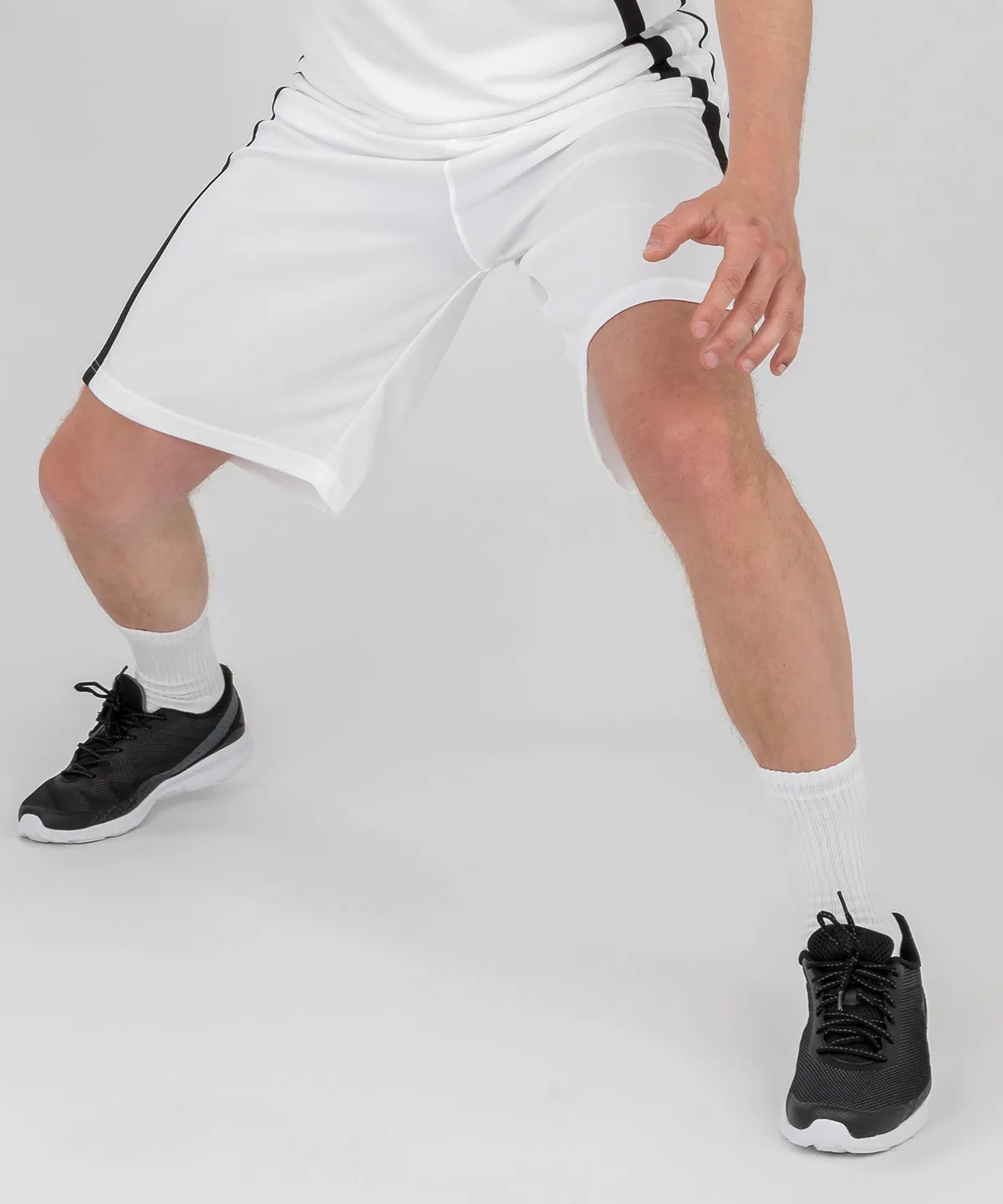 Basketball quick-dry shorts | Red/White