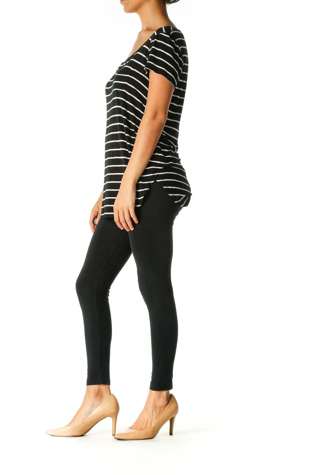 Black Striped T-Shirt