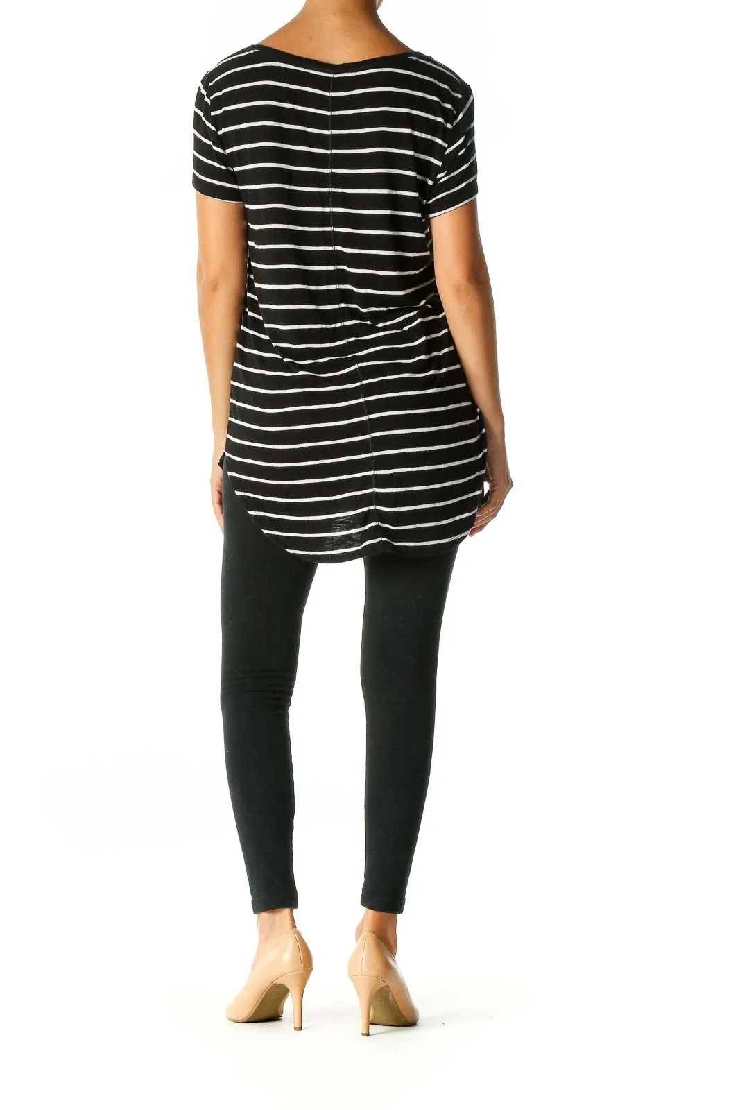 Black Striped T-Shirt