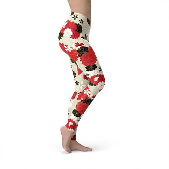 Blossom Breeze Women's Performance Leggings