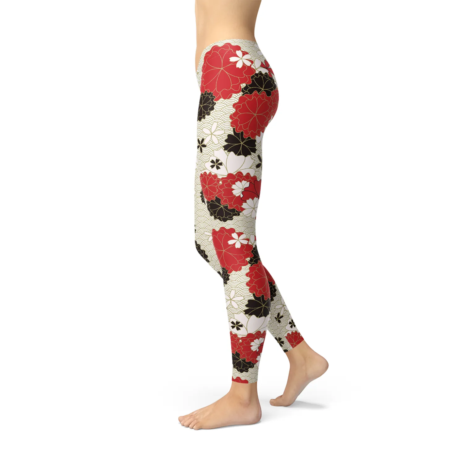 Blossom Breeze Women's Performance Leggings