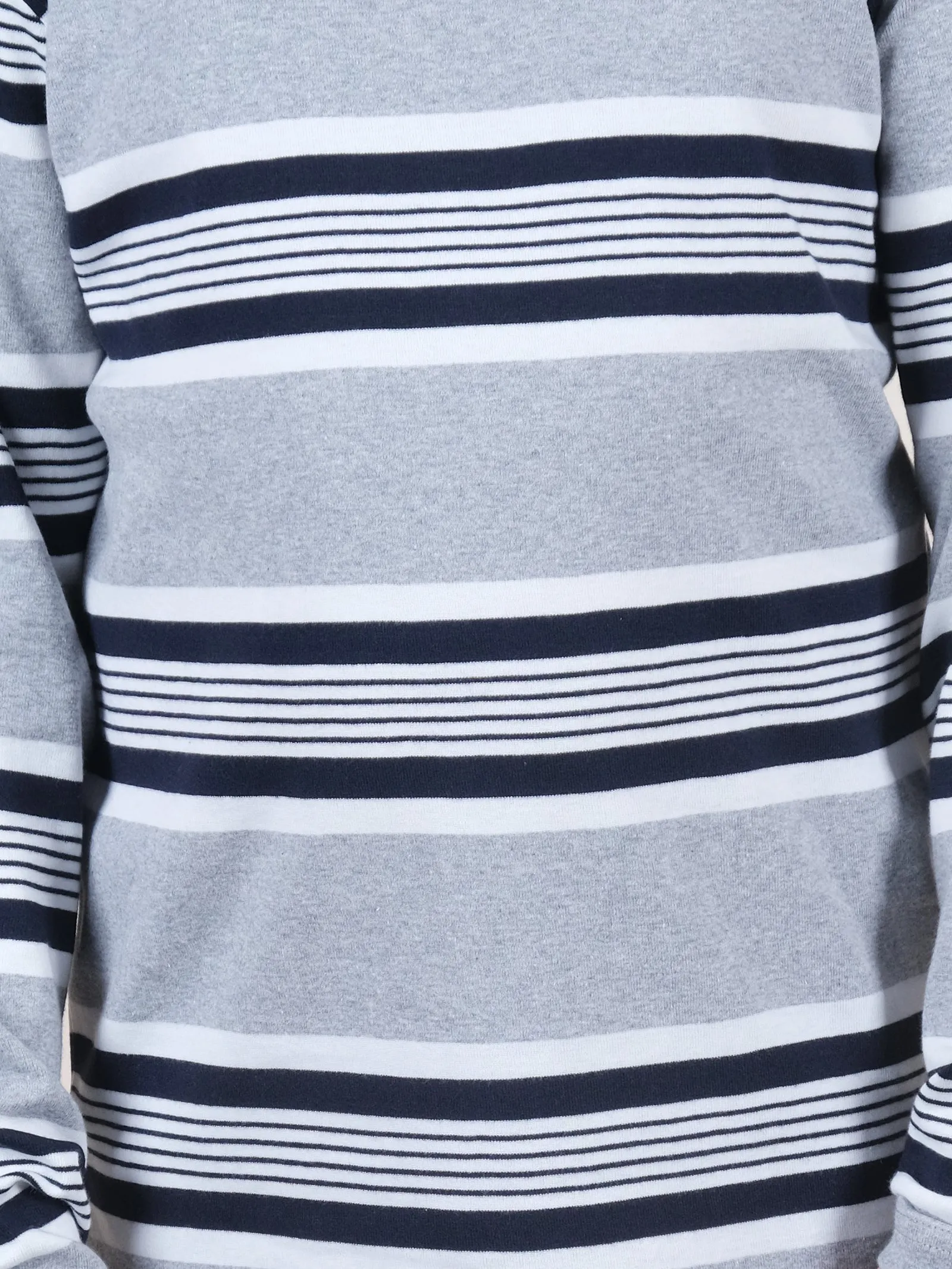 Boys Cotton Full Sleeves Striped T-Shirt