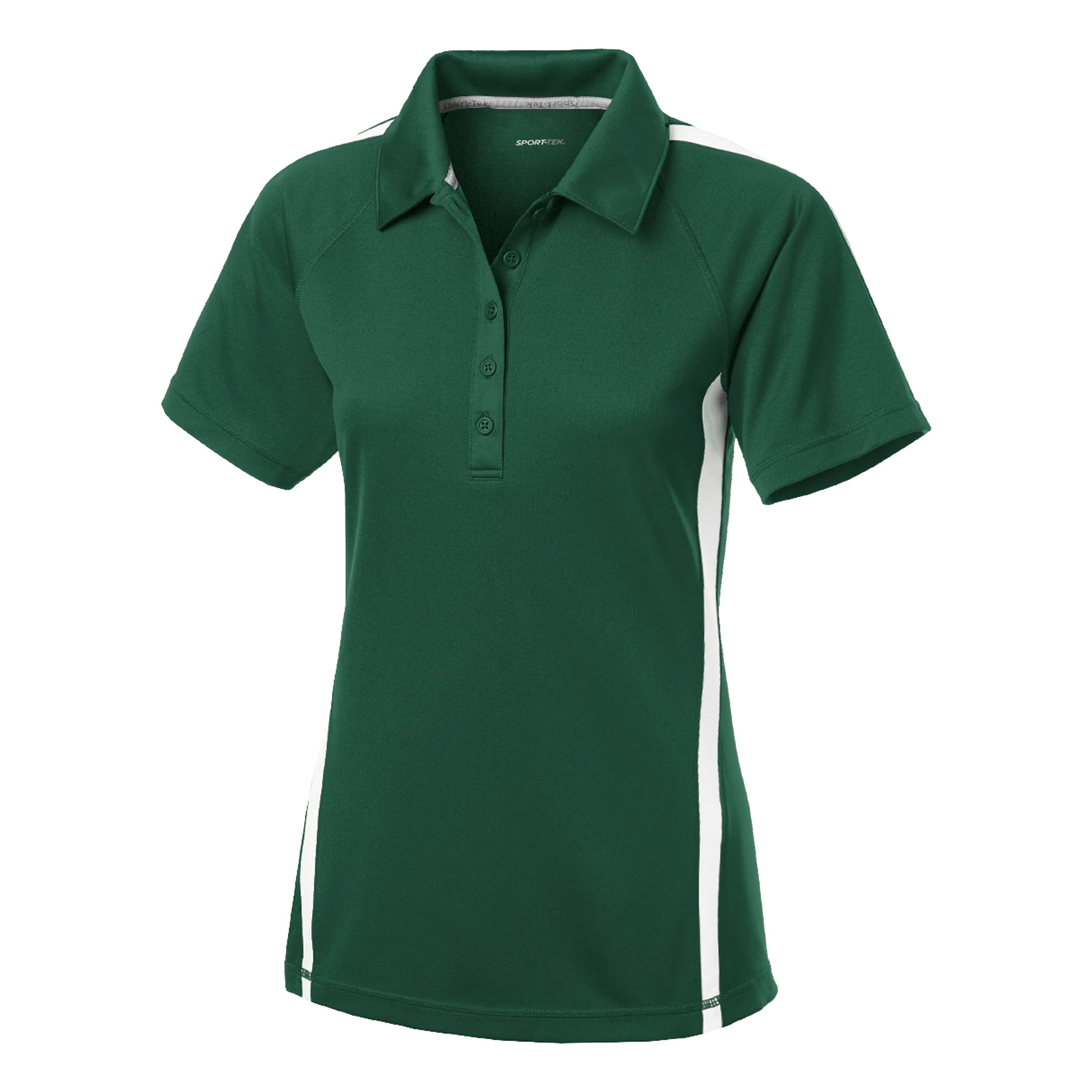 C1764W Ladies Micro-Mesh Colorblock Polo