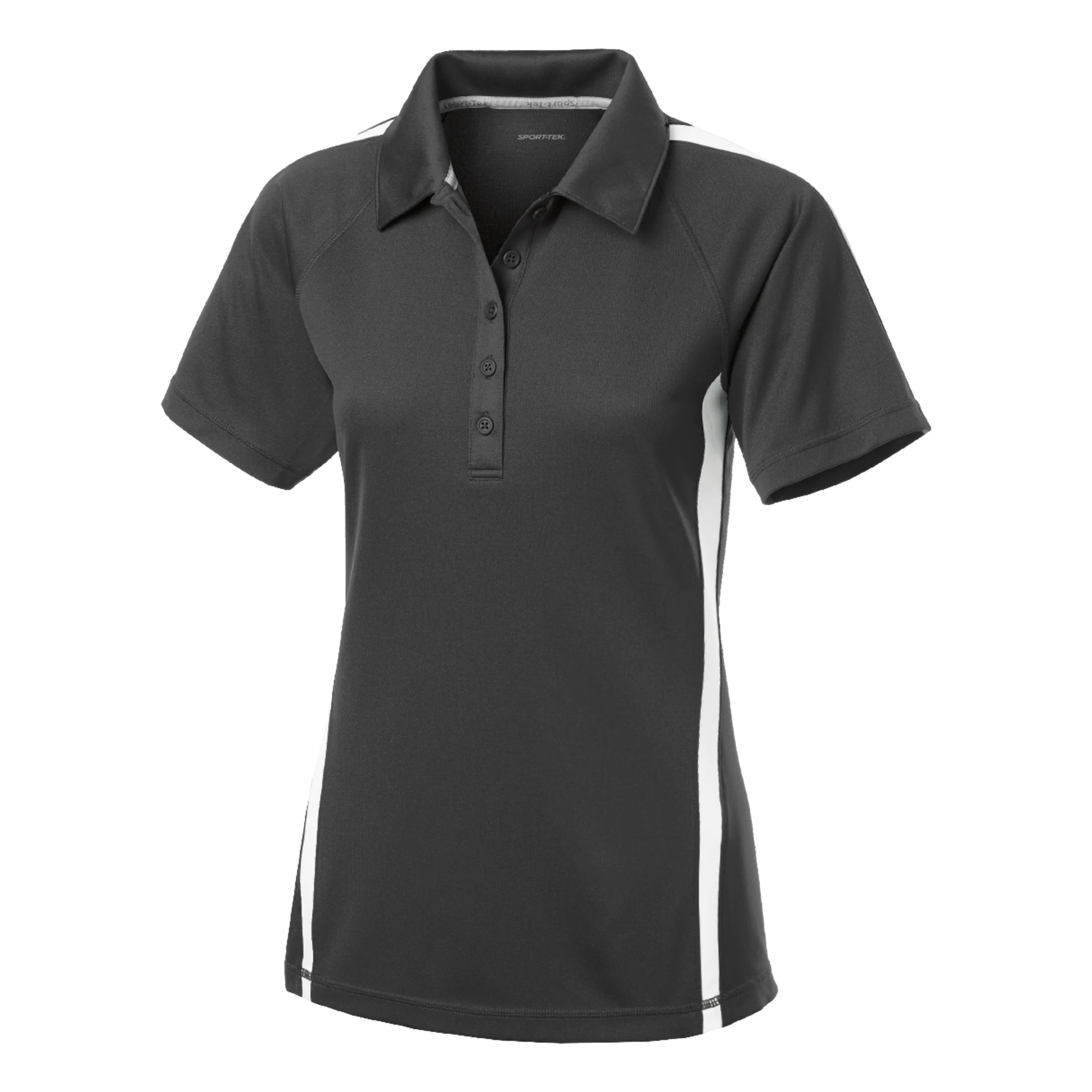 C1764W Ladies Micro-Mesh Colorblock Polo