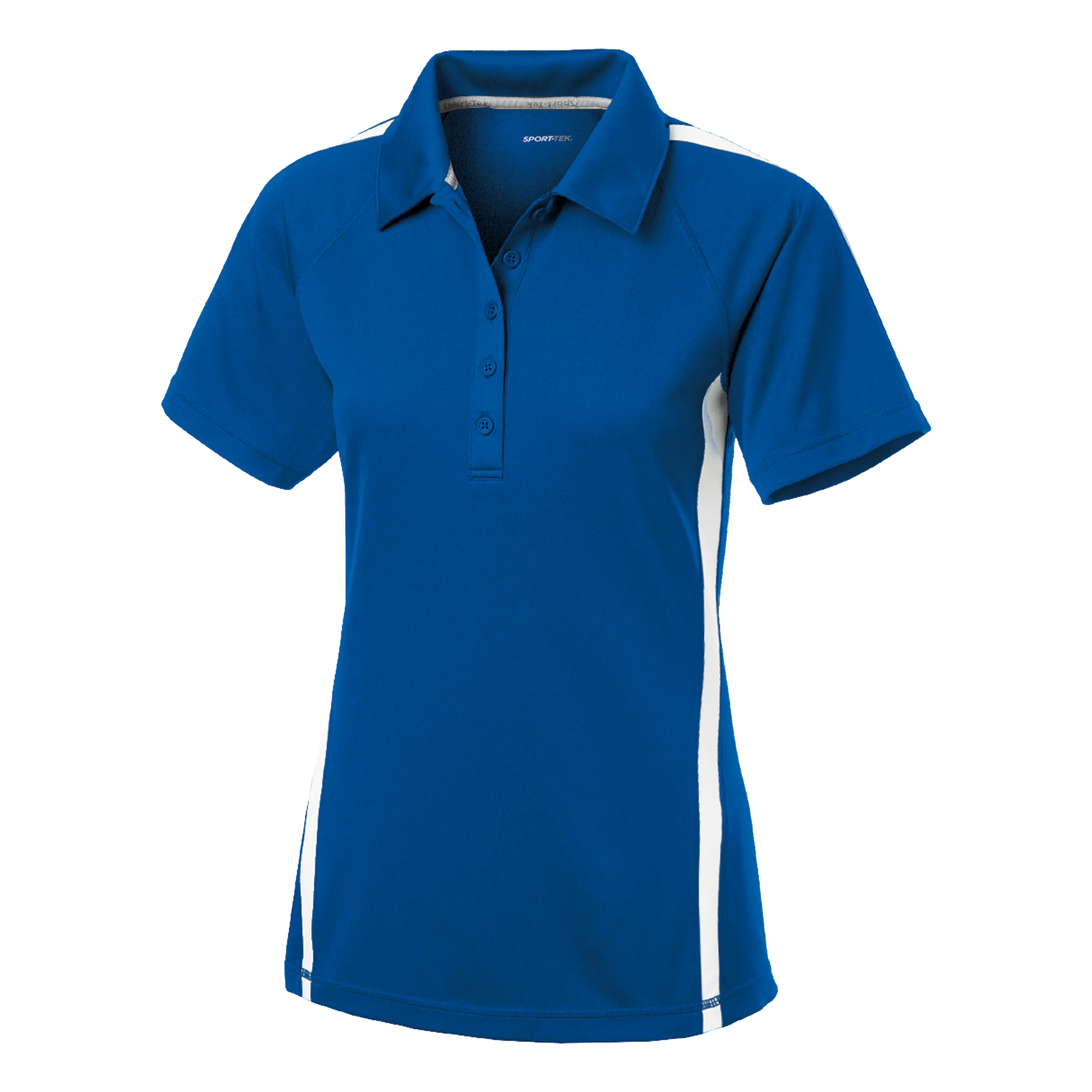 C1764W Ladies Micro-Mesh Colorblock Polo