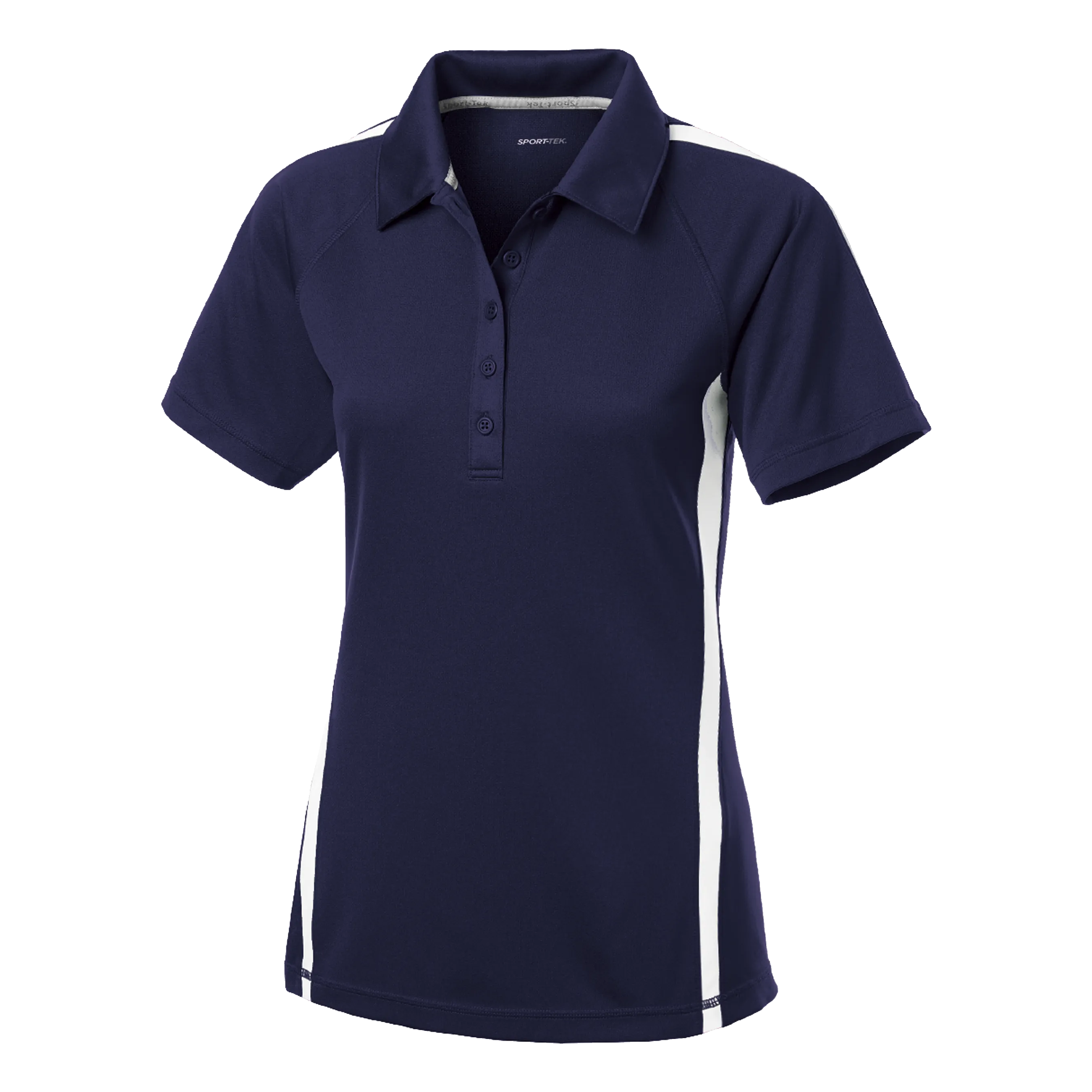 C1764W Ladies Micro-Mesh Colorblock Polo