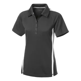 C1764W Ladies Micro-Mesh Colorblock Polo