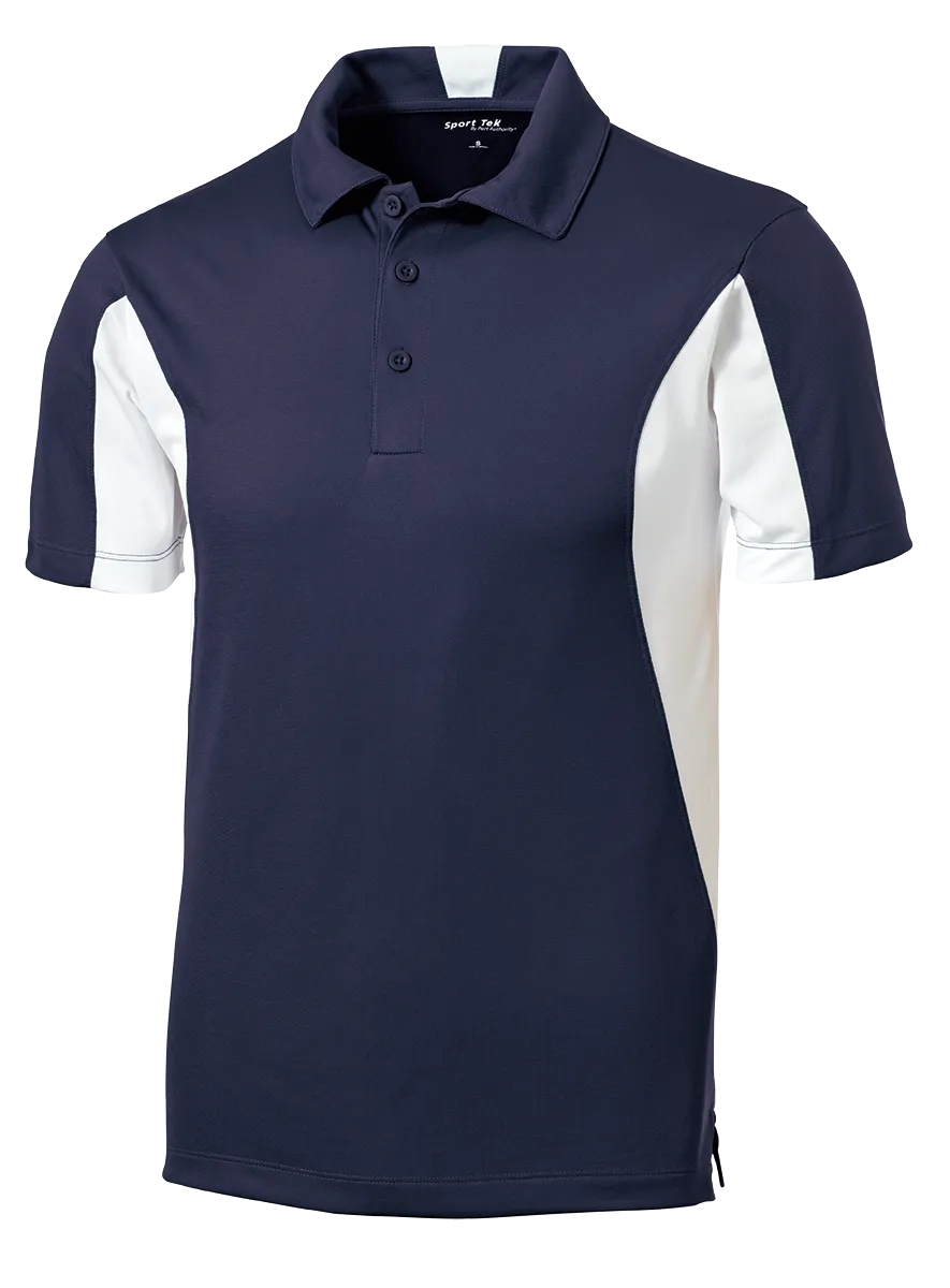 C1765MT Mens Tall Side Blocked Micropique Sport-Wick Polo