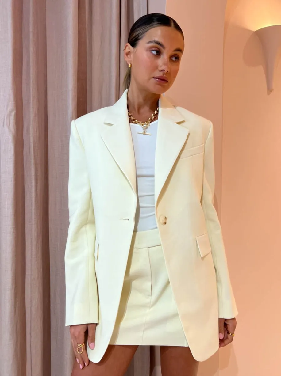 Camilla and Marc Santiago Blazer in Lemon Sorbet