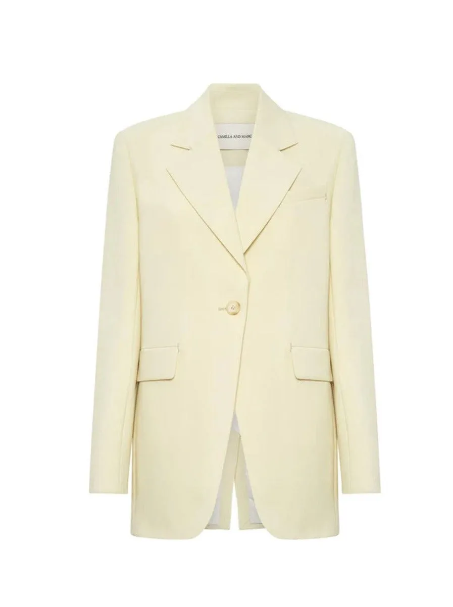 Camilla and Marc Santiago Blazer in Lemon Sorbet