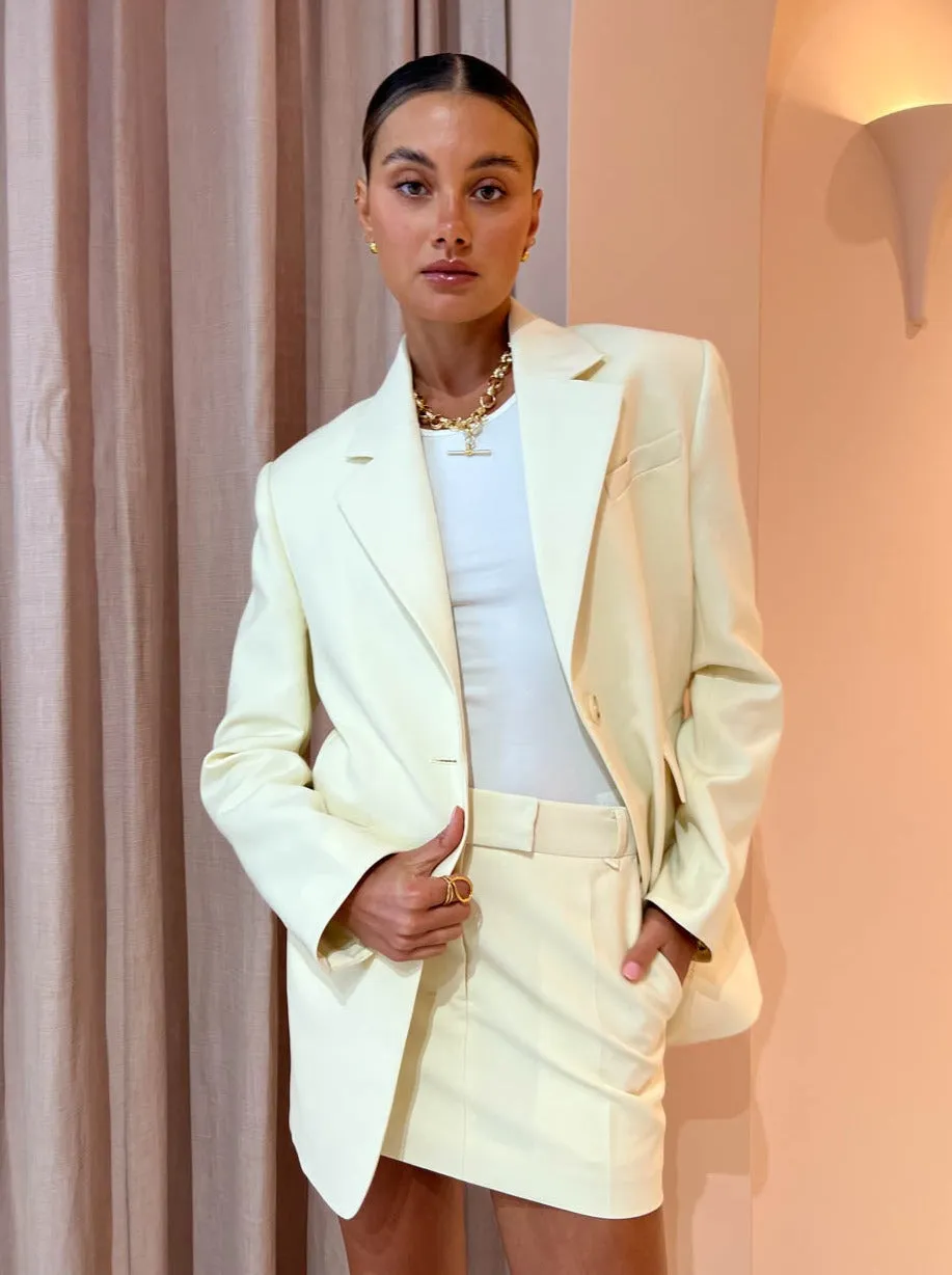 Camilla and Marc Santiago Blazer in Lemon Sorbet