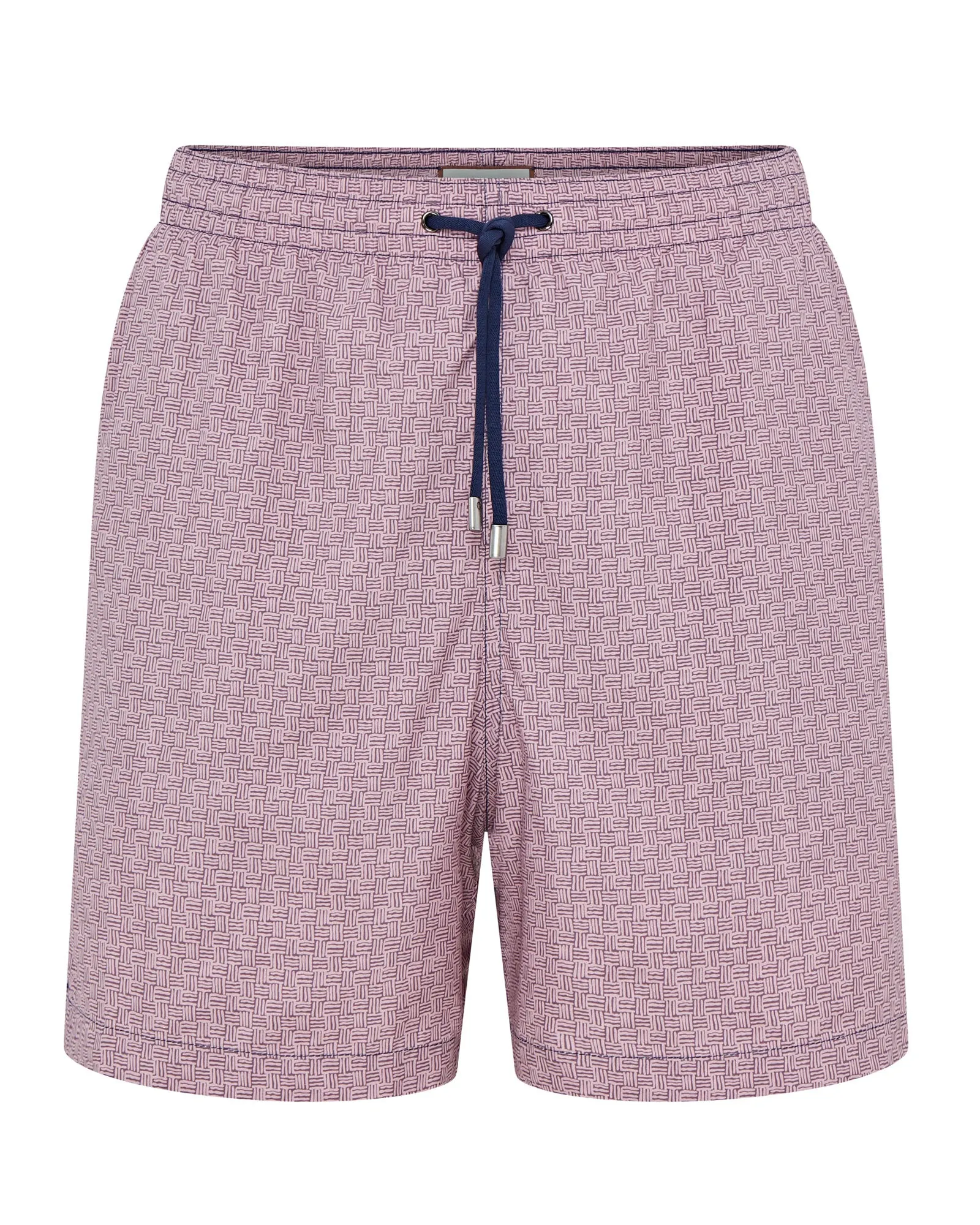 Canali Micro Weave Quick Dry Swim Shorts (Ruddy Pink)