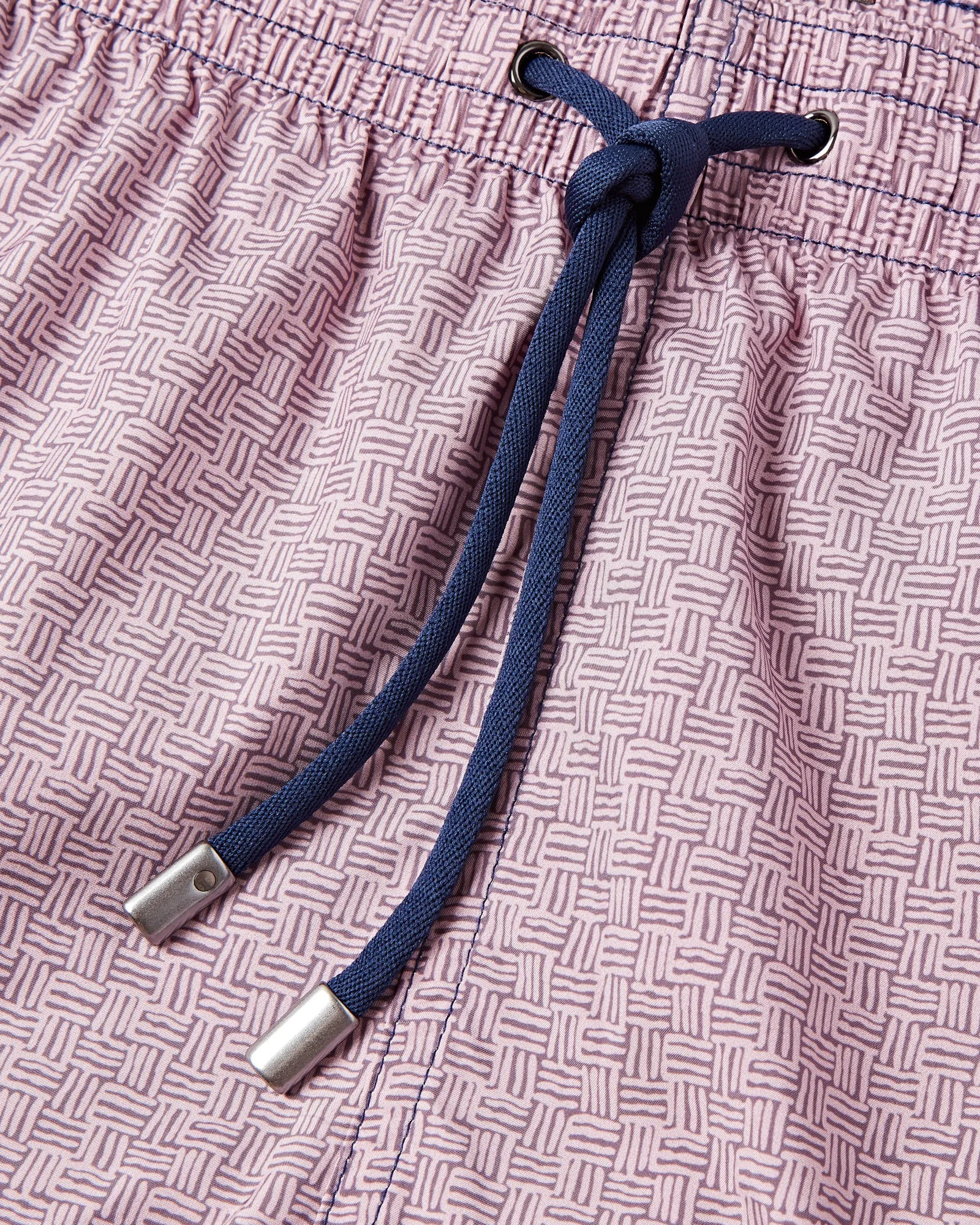 Canali Micro Weave Quick Dry Swim Shorts (Ruddy Pink)