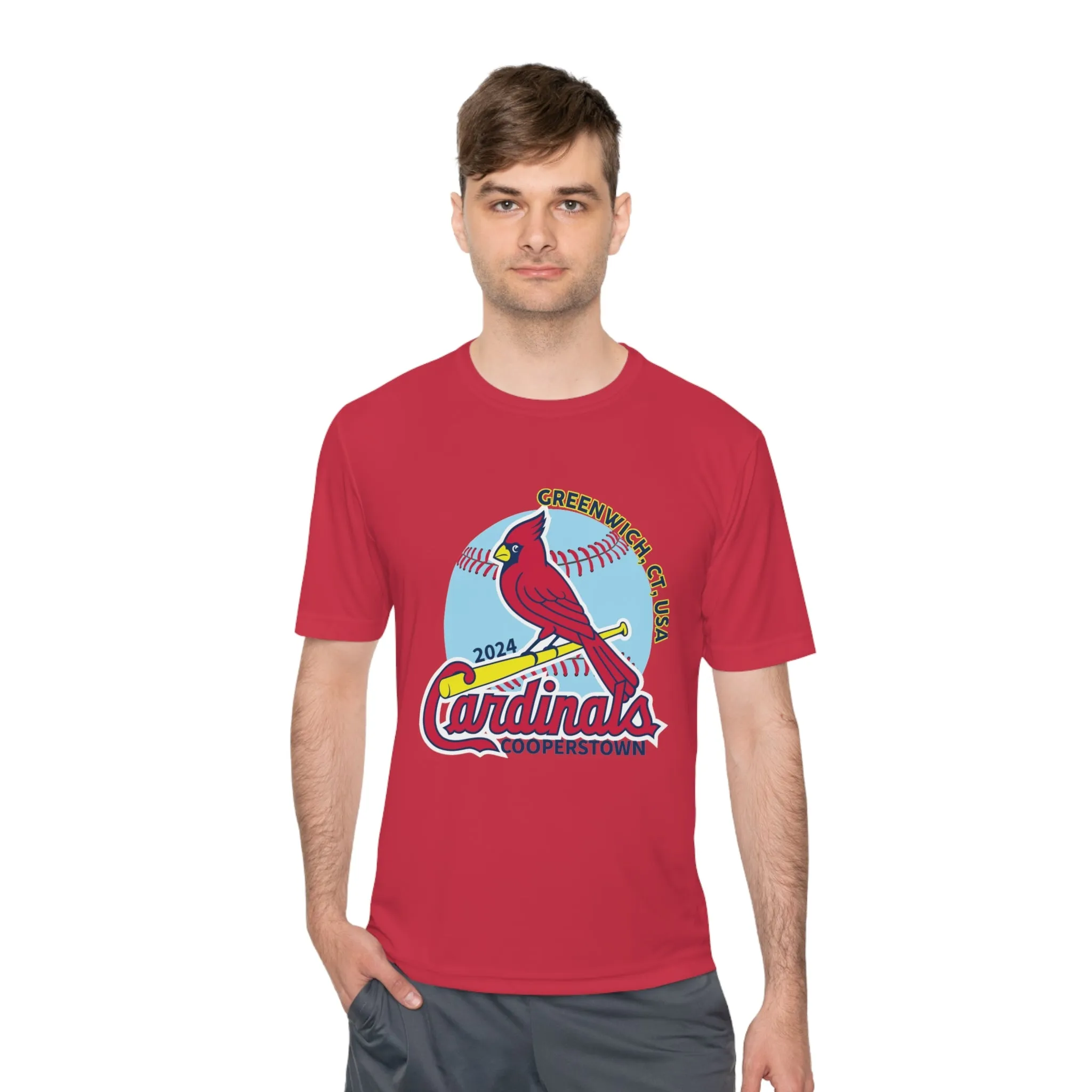 Cardinals Adult Unisex Moisture Wicking Tee