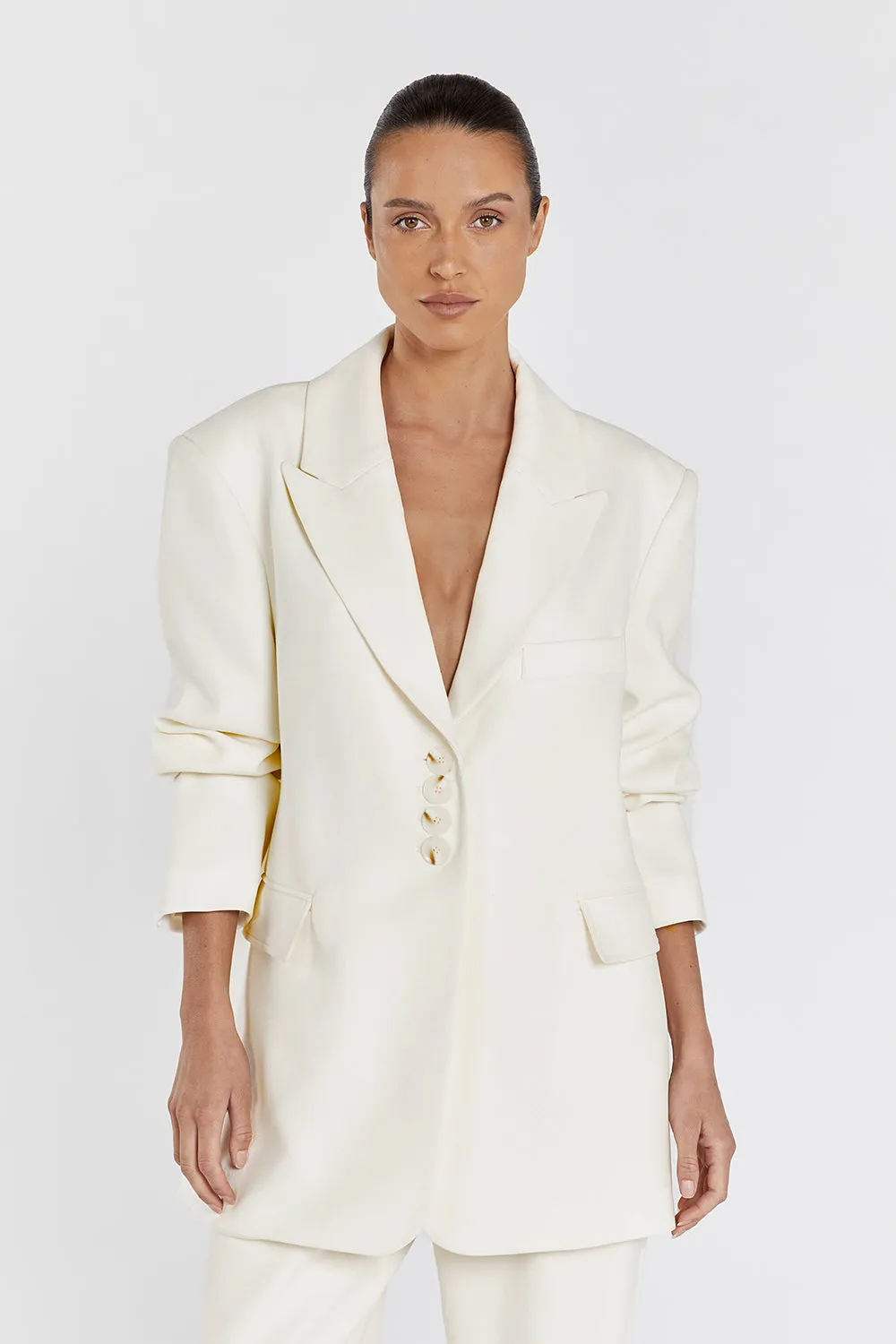 CAREY CREAM BLAZER