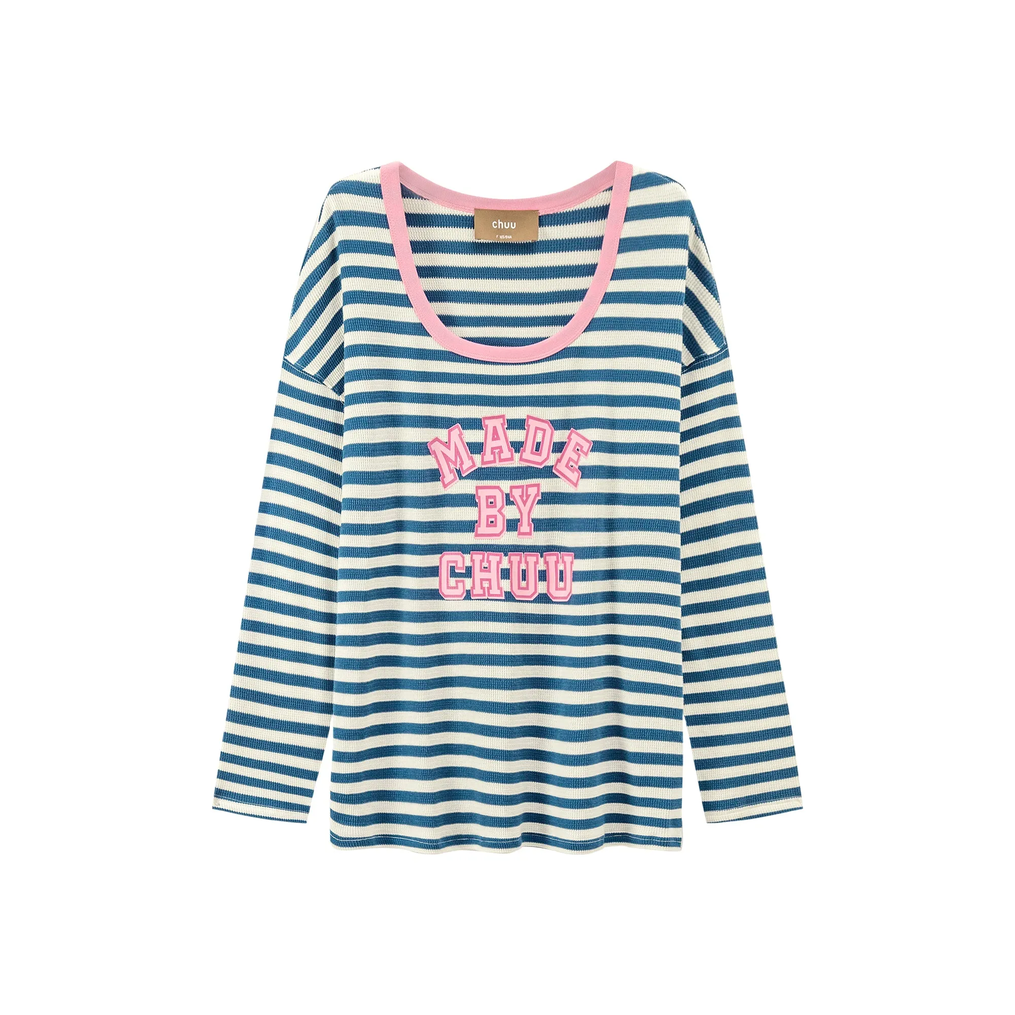 Cheerful Striped Long Sleeve T-Shirt