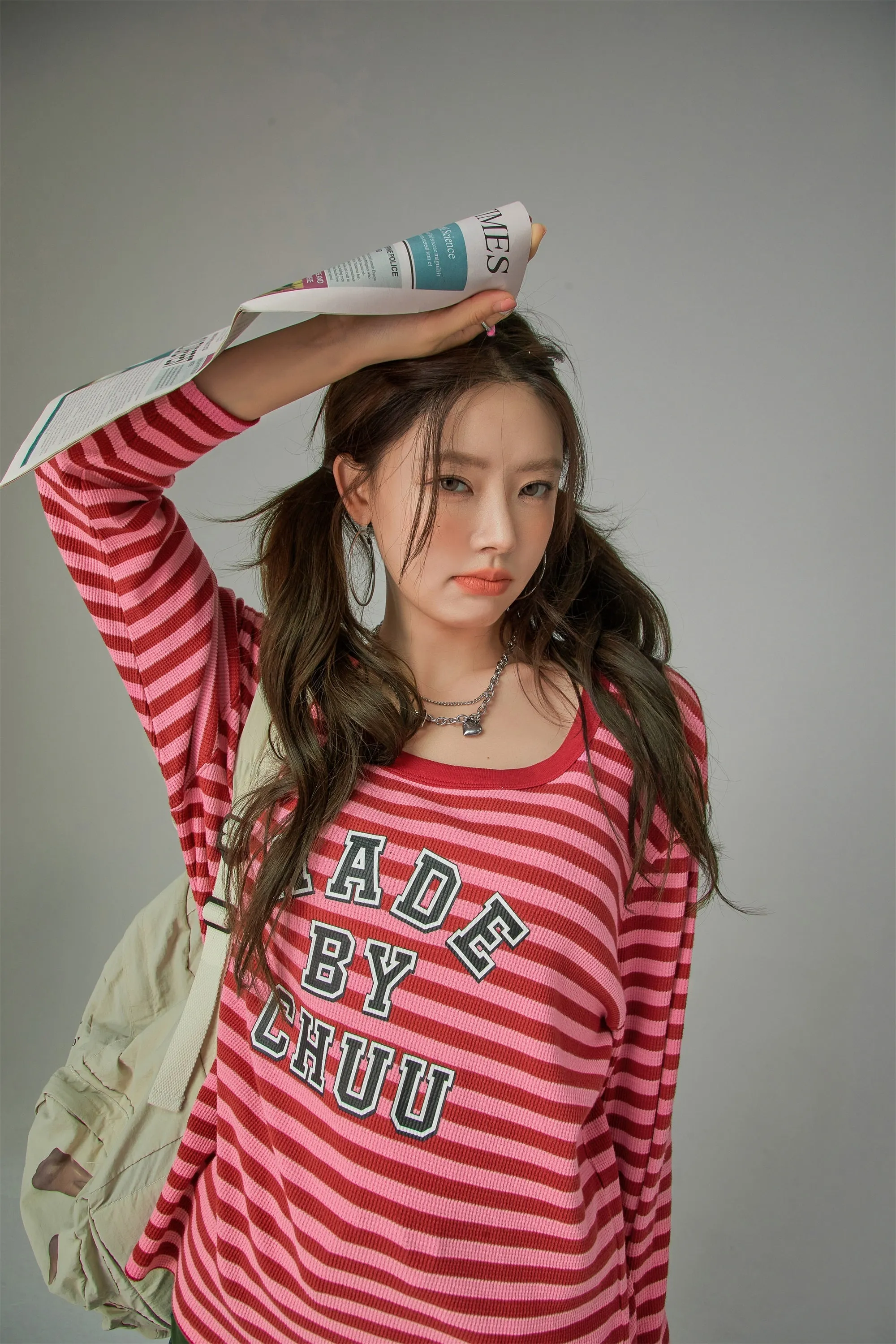 Cheerful Striped Long Sleeve T-Shirt