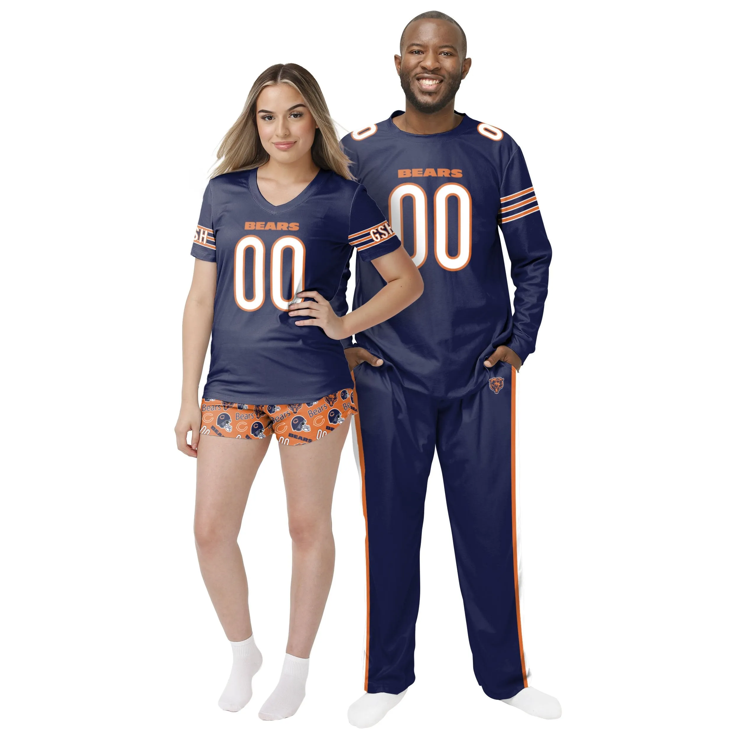 Chicago Bears NFL Womens Gameday Ready Pajama Set