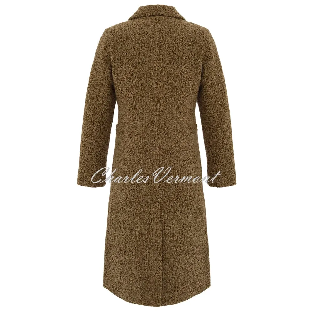 Dolcezza 'The Feel Of Cashmere' Double Breasted Coat - Style 74892 (Camel)