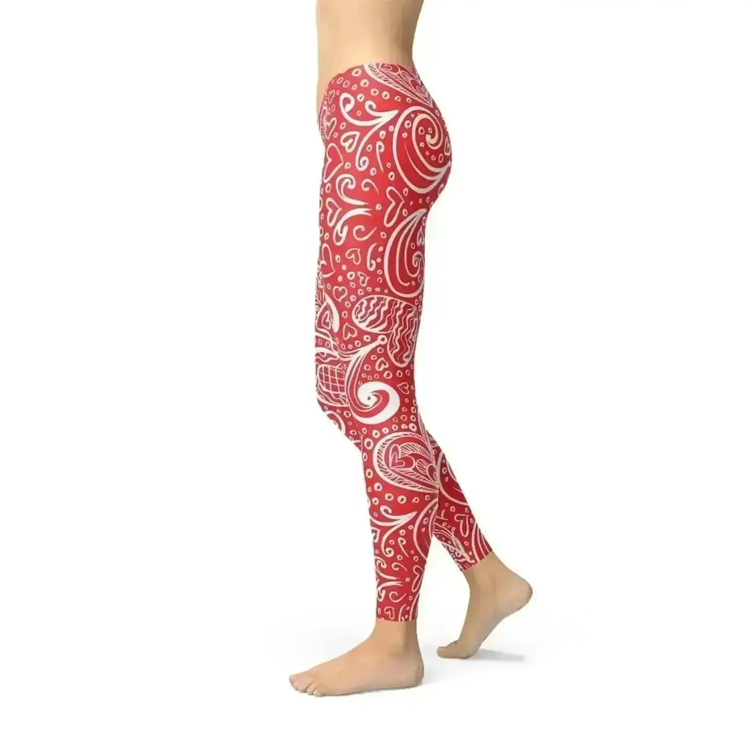 Floral Fusion Performance Leggings - XS