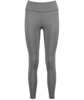 Gamegear® full length leggings (fashion fit) | Grey Melange