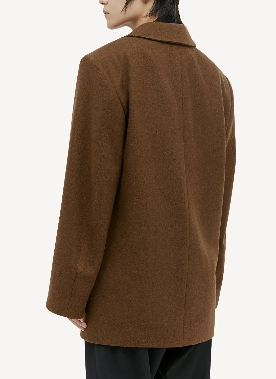 Lemaire - Blazer - Dark Brown - Femme