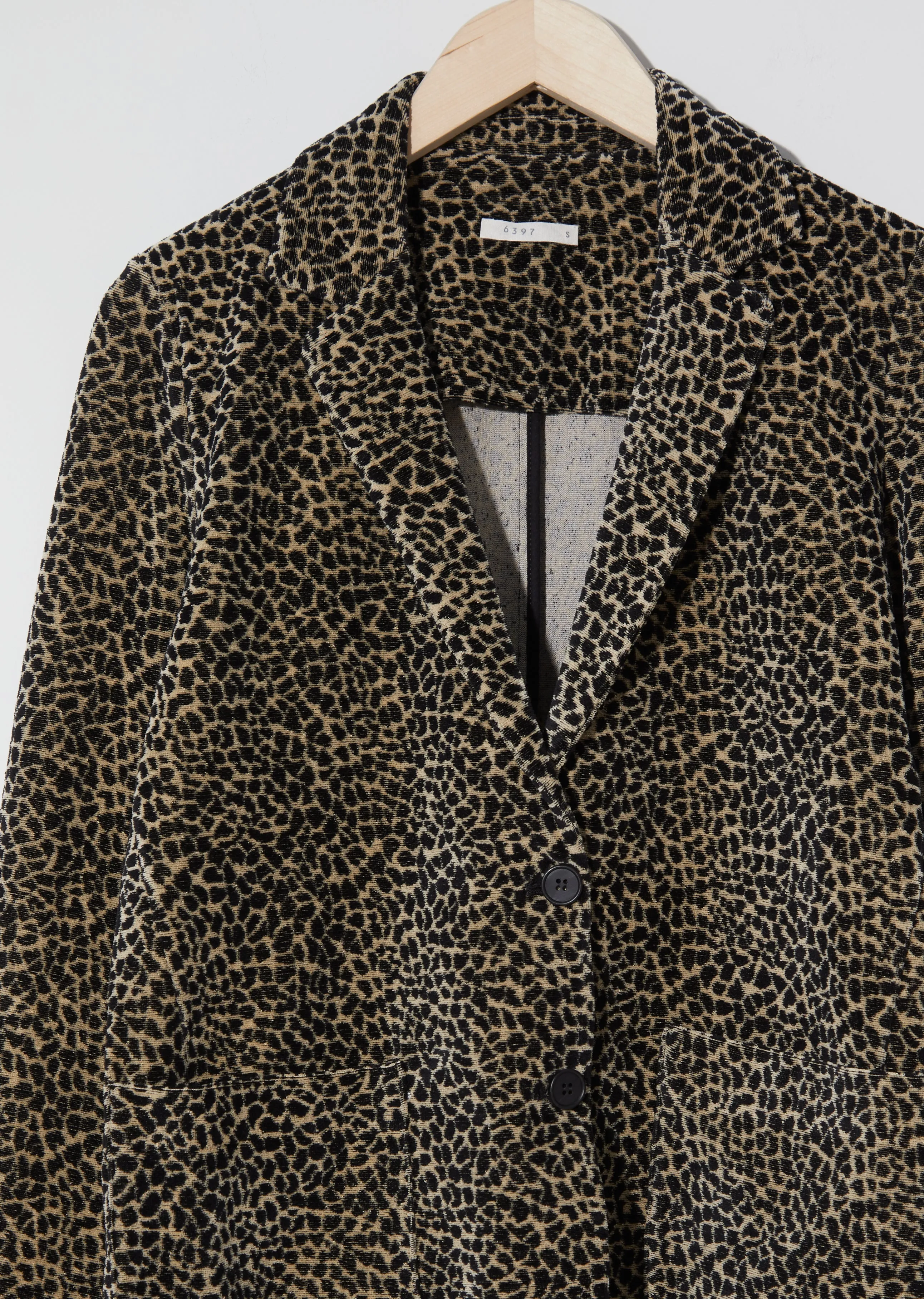 Leopard Blazer