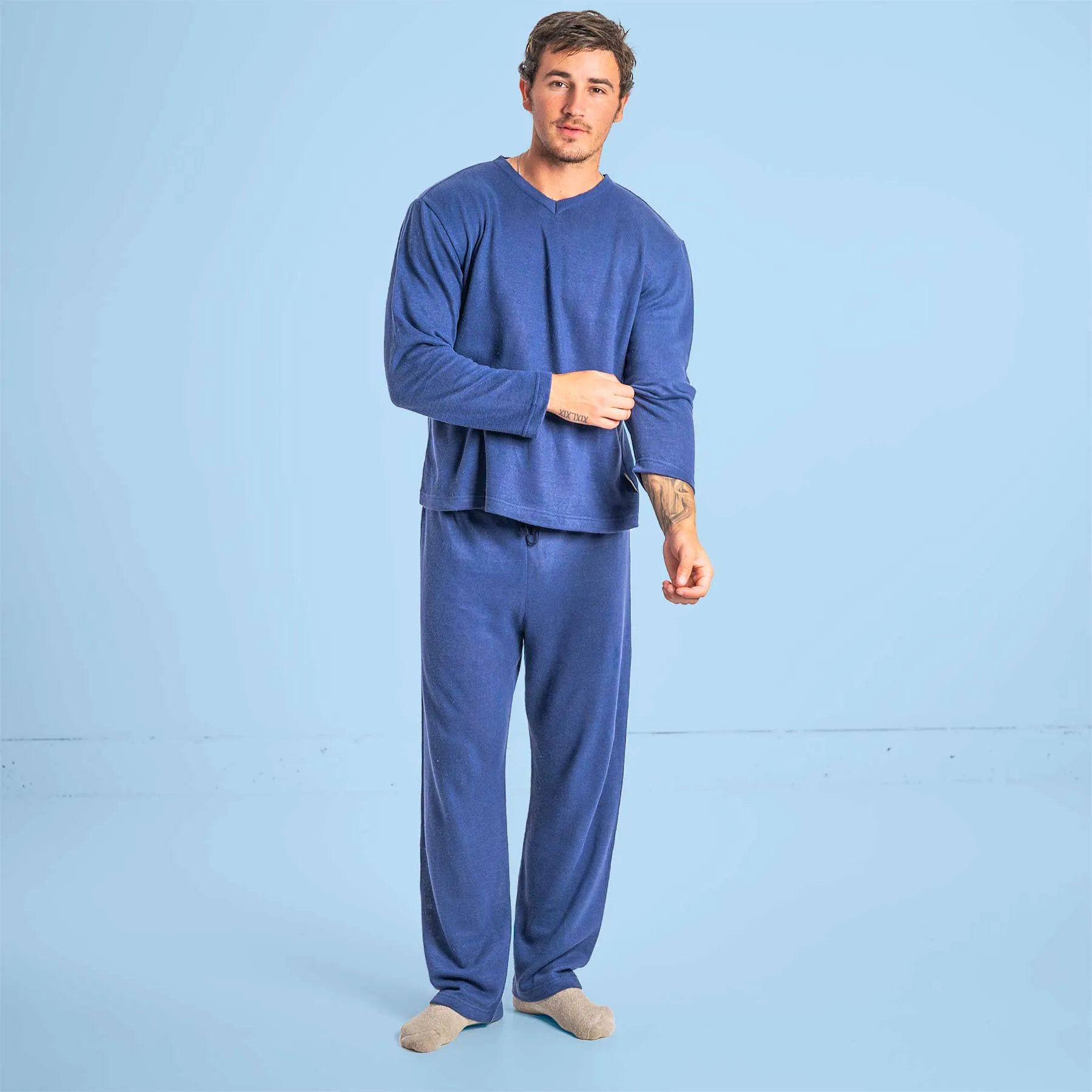 MAUPASSANT 100% Organic Hemp Knit Pajamas / Lounge Set (Unisex)