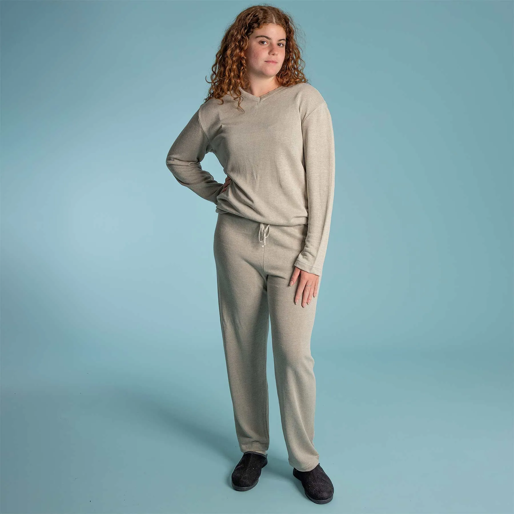 MAUPASSANT 100% Organic Hemp Knit Pajamas / Lounge Set (Unisex)