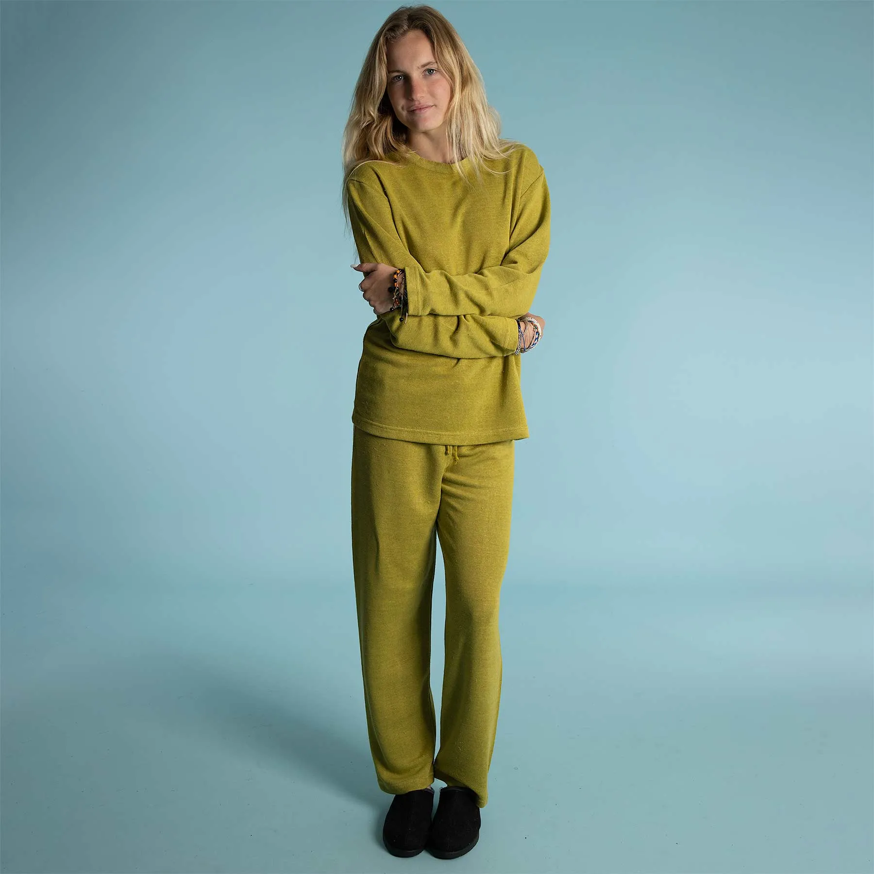 MAUPASSANT 100% Organic Hemp Knit Pajamas / Lounge Set (Unisex)