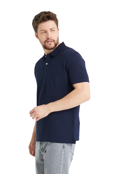 Men's Polo Moisture Wicking 2-button T-Shirts