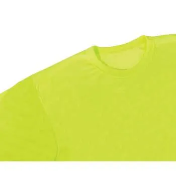 Moisture Wicking Pocket T-Shirt - Safety Green