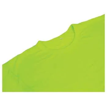 Moisture Wicking Pocket T-Shirt - Safety Green