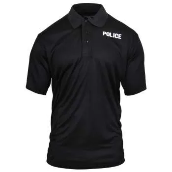 Moisture Wicking Police Polo Shirt