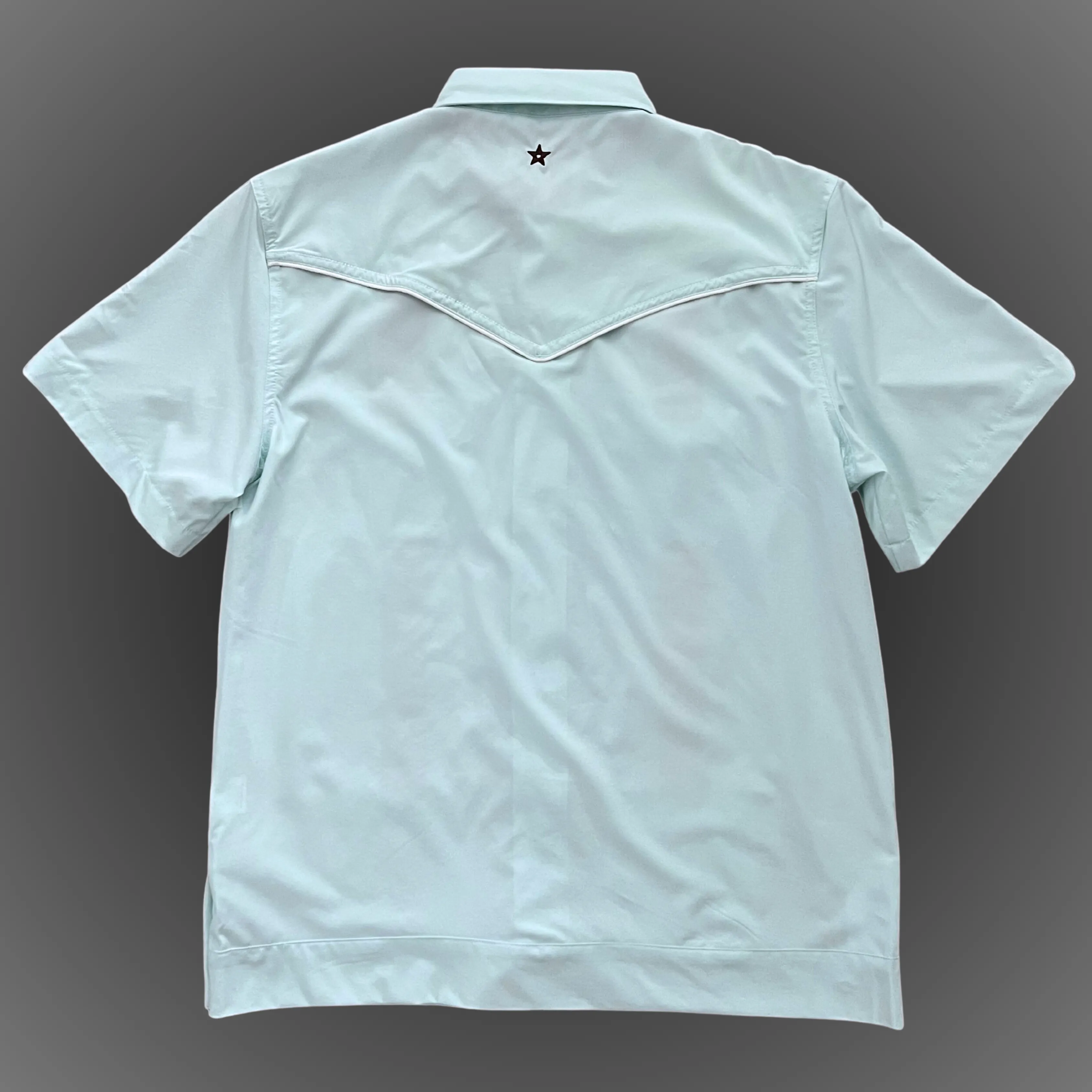 Pearl Snap Guayabera Performance Shirt--Saltwater