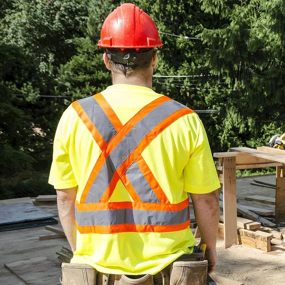 Pioneer 6991 Hi-Vis Yellow/Green Birdseye Safety T-Shirts