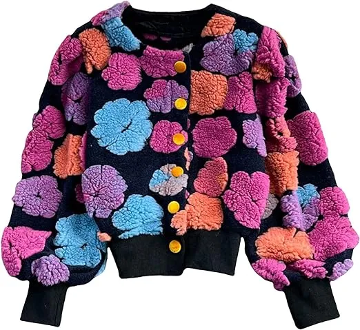 Pre Order:  3D Floral Slim Fit Jacket