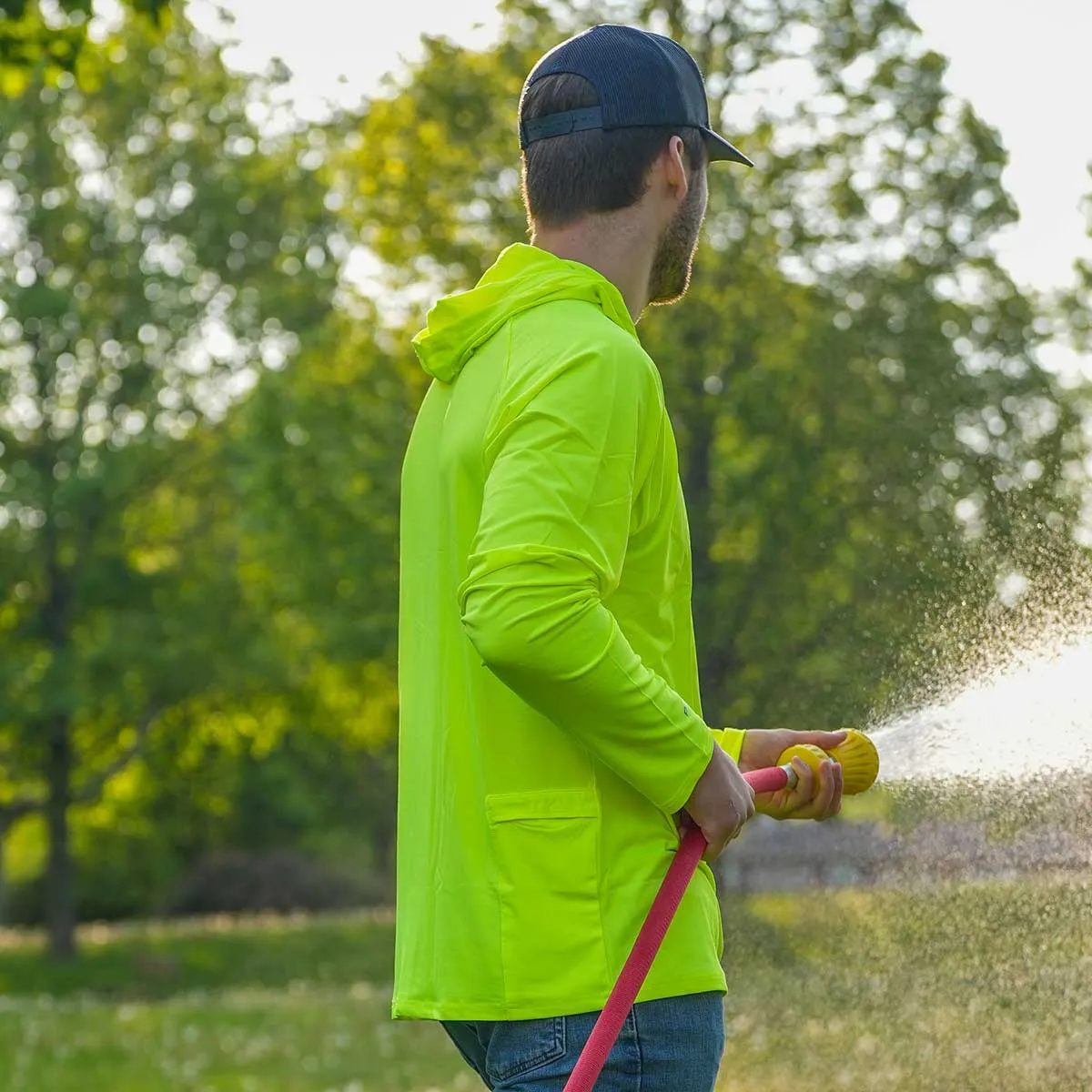 Pyramex Enhanced Visibility Moisture-Wicking Hi-Vis Hoodie