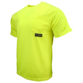 Radians ST11-N Non-Rated Short Sleeve Safety T-Shirt with Max-Dri™