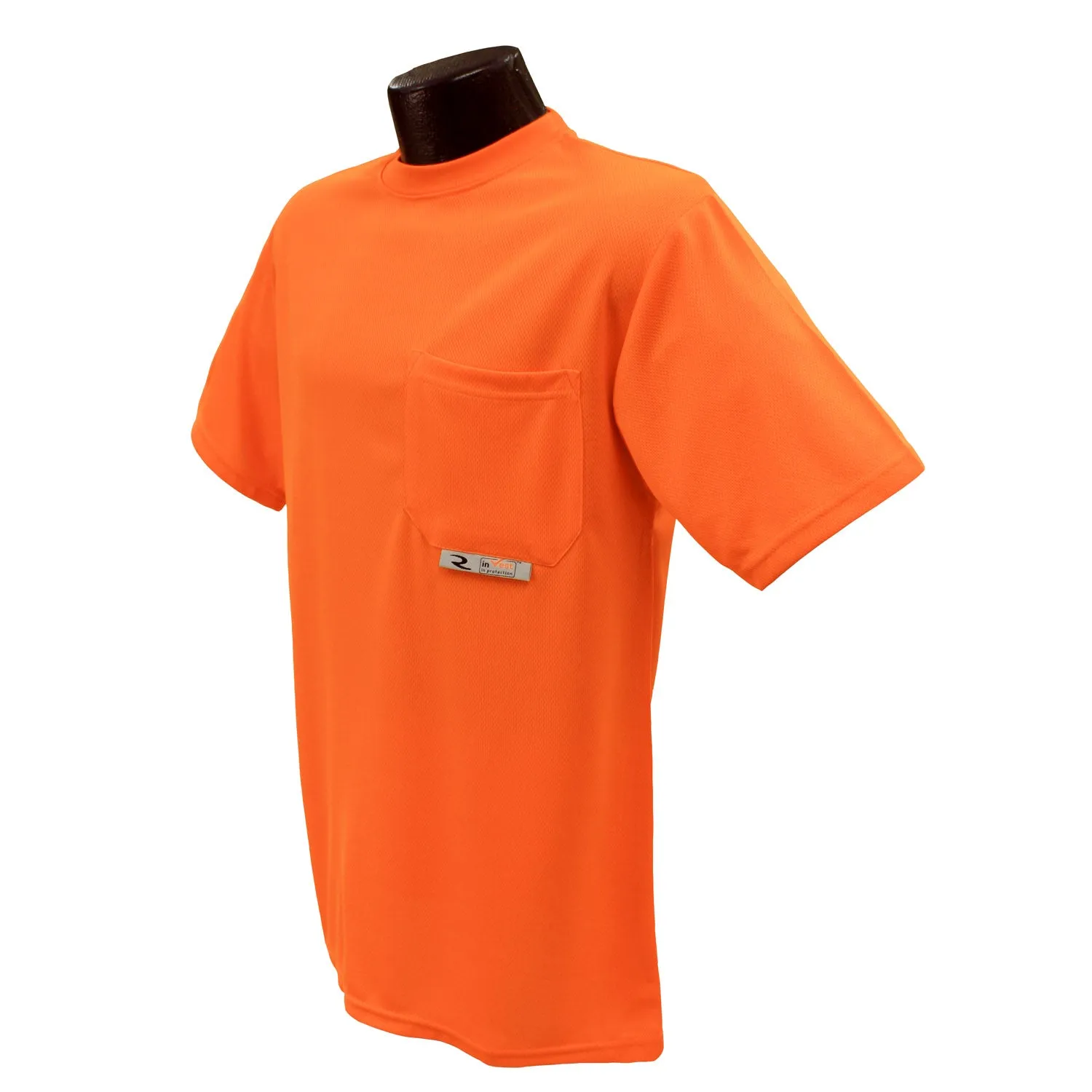 Radians ST11-N Non-Rated Short Sleeve Safety T-Shirt with Max-Dri™