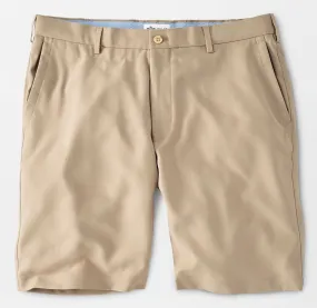 Salem Performance Short in Khaki by Peter Millar