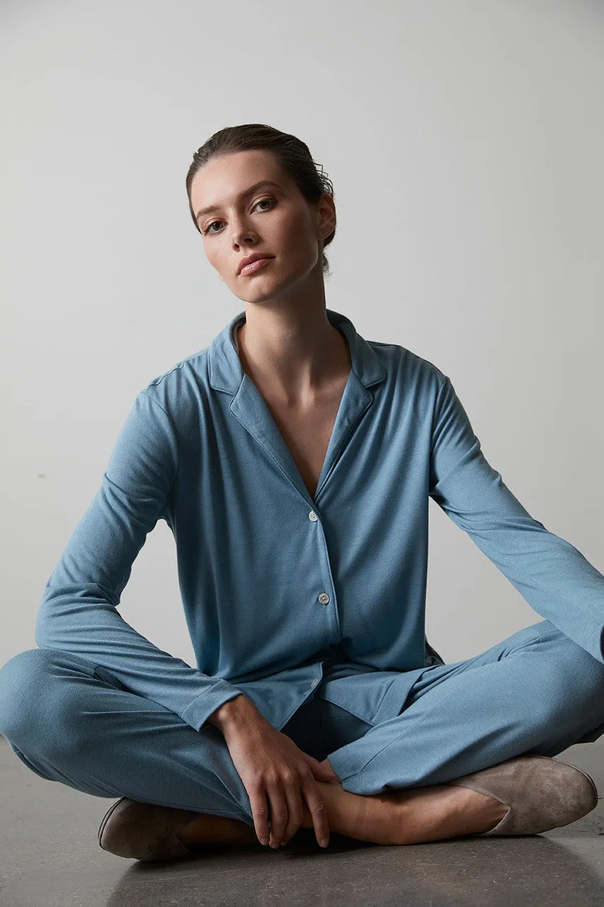 Shangri-La TENCEL™ Long Sleeve Notch PJ