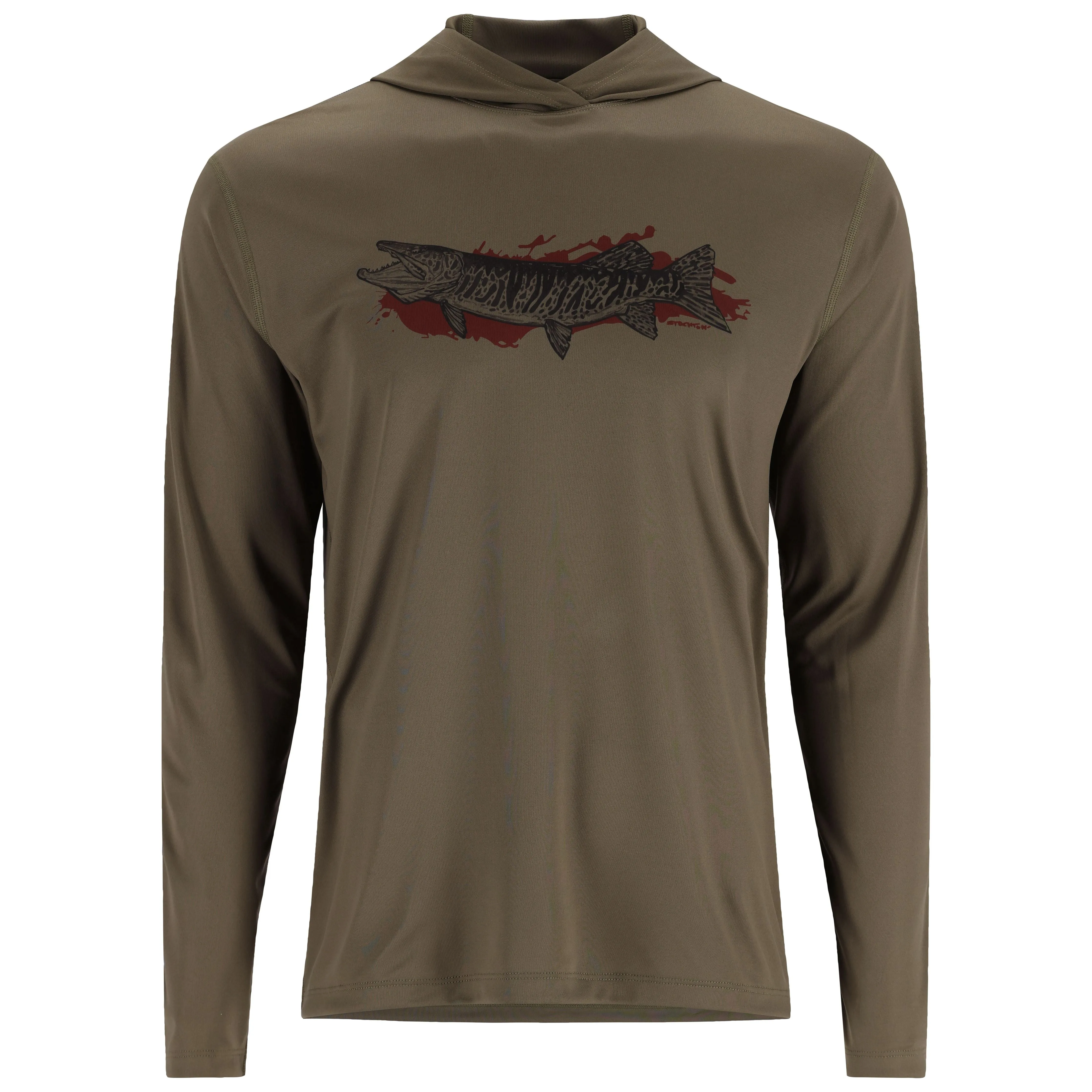 Simms Tech Hoody Artist Series Dark Stone / Musky