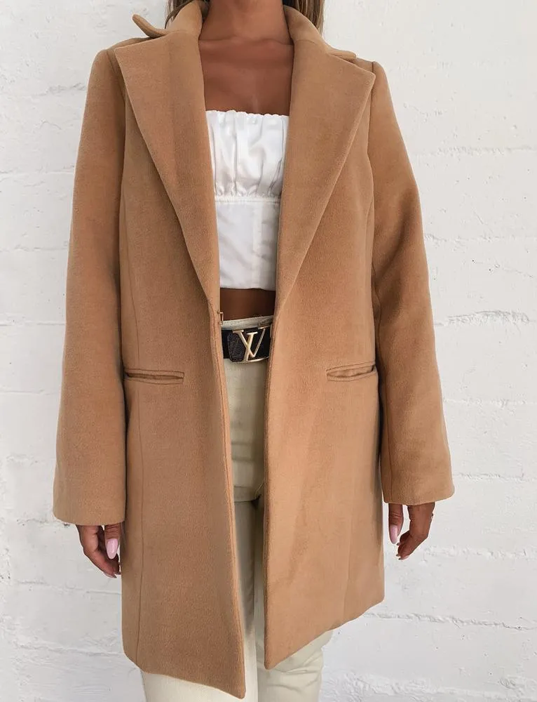 Spence Coat - Camel