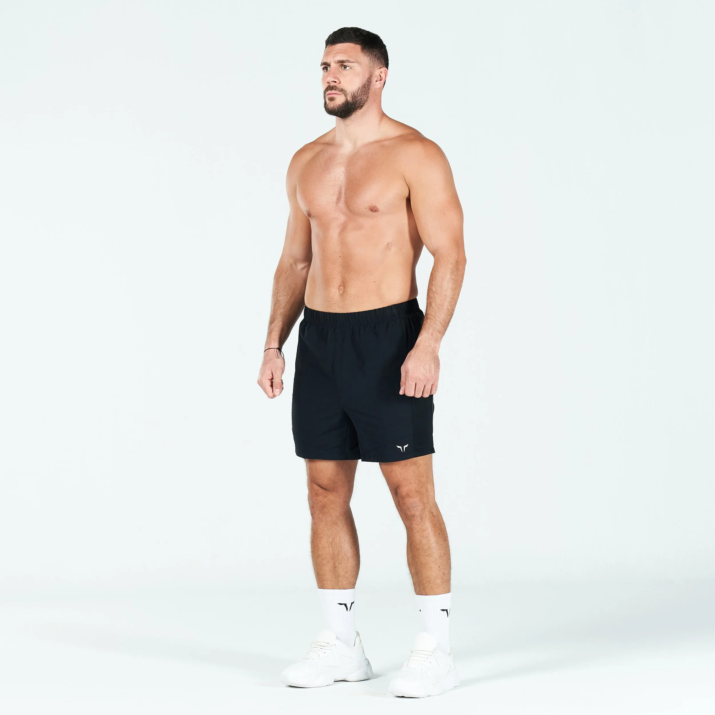 Statement Quick-dry Shorts - Black